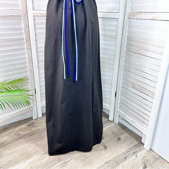 Vintage Embroidered Kaftan Caftan Maxi House Dress Large - Picture 9 of 11